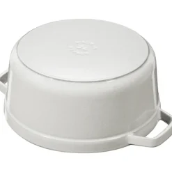 La Cocotte rund gryte 28 cm 6,7L hvit