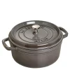 La Cocotte rund gryte 24 cm 3,8L grå