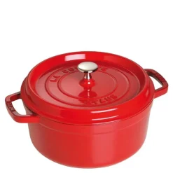La Cocotte rund gryte 26 cm 5,2L rød