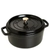 La Cocotte rund gryte 24 cm 3,8L svart