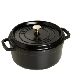 La Cocotte rund gryte 24 cm 3,8L svart
