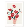 La Poire poster 50x70 cm poppies