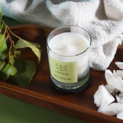 Lacrosse duftlys 200g green tea & lime