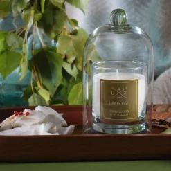 Lacrosse duftlys 200g sandalwood & bergamot