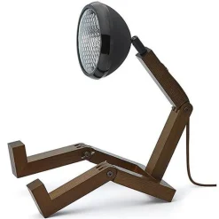 Lampe 39 cm svart/ask