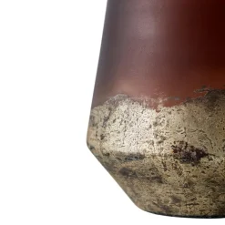 Lana vase 26 cm brun/gull