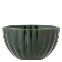 Latina skål 9 cm mørk grønn