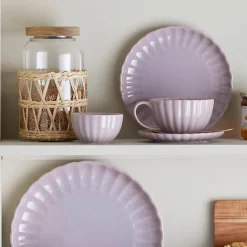 Latina tallerken 20 cm rosa