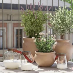 LED glass lanterne 12 x 13 cm solcelledrevet