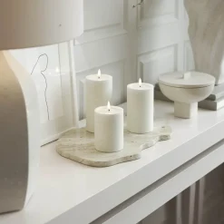 LED kubbelys 7,5 x 10 cm hvit