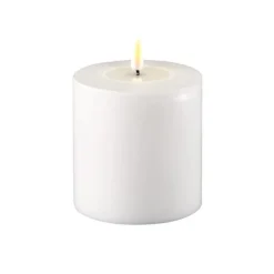 LED kubbelys 10x10 cm hvit