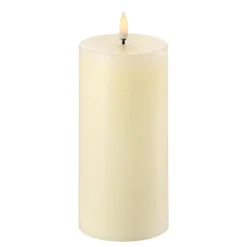 LED kubbelys 15x7,8 cm ivory