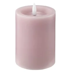 LED kubbelys 7,5x10 cm pastel rose