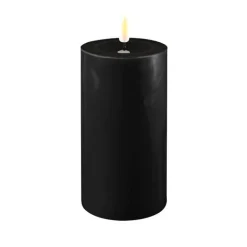 LED kubbelys 7,5x15 cm svart