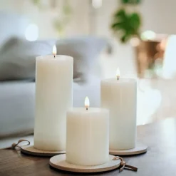 LED-lys 25x8 cm hvit