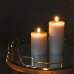 LED-lys 10x8 cm sand