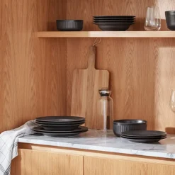 Legio Nova dyp tallerken 22 cm svart