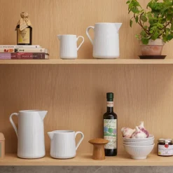 Legio Nova kanne 1L med håndtak hvit