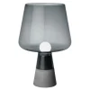 Leimu lampe l 38x25 cm grå