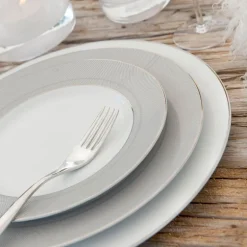 Lerk gourmettallerken 32 cm hvit