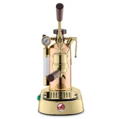 Lever espressomaskin 0,8L professional rame gold kobber