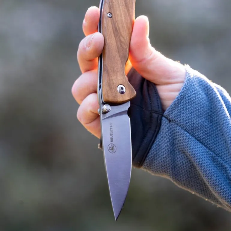 Lierne foldekniv 19,5 cm oliventre