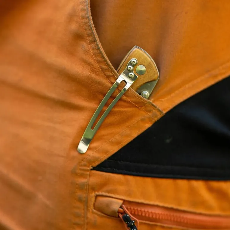 Lierne foldekniv 19,5 cm oliventre