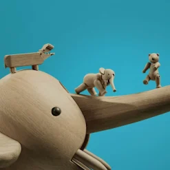 Liliput flerpakning 3 stk eik