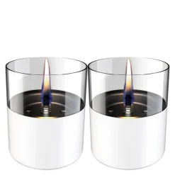 Lilly bordlykt 10 cm 2 stk hvit