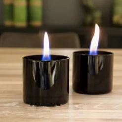 Lilly bordlykt 8 cm svart