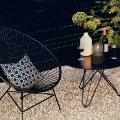 Lilly lykt 12 cm 0,3L svart