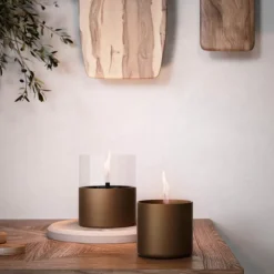 Lilly lyktsett 8 og 10 2 stk choco