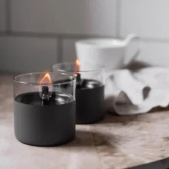 Lilly lys 8 2 stk 0,15L grå