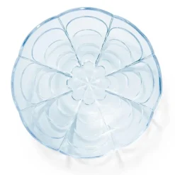 Lily skål 23 cm blue iris