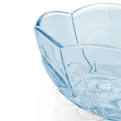 Lily skål 23 cm blue iris