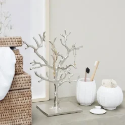 Lily tannbørsteholder 10,6 cm hvit