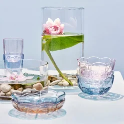 Lily vannglass 32 cl 2 stk blue iris