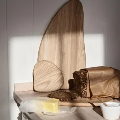 Limfjord skjærefjøl 15x13,5 cm natur