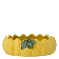 Limone skål 21 cm gul