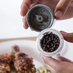 Lincoln Duo salt og pepperkvern 19 cm grå