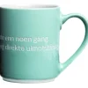 Lindgren krus "Jeg er vakrere og mer fregnete" 35 cl mint