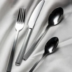 Line skje 21 cm blank