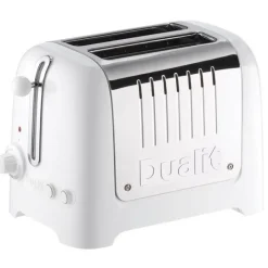 Lite brødrister 2 skiver hvit