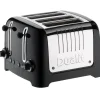 Lite brødrister 4 skiver svart