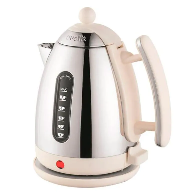 Lite vannkoker 1,5L canvas/sølv