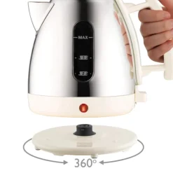 Lite vannkoker 1L cream