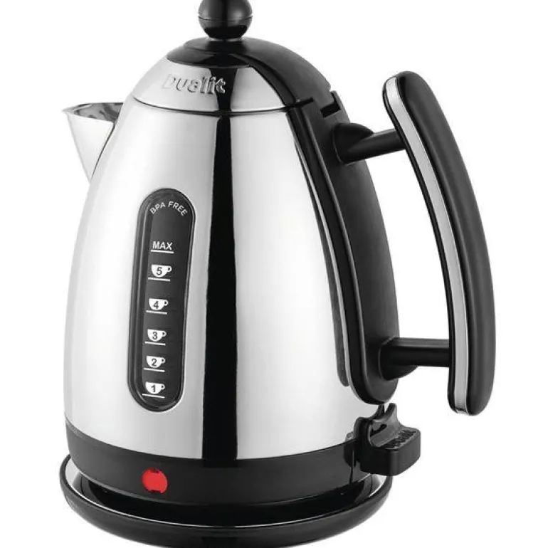 Lite vannkoker 1,5L svart/sølv