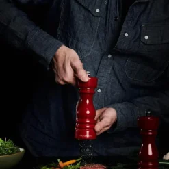 London salt- og pepperkvern 18 cm 2 stk rød