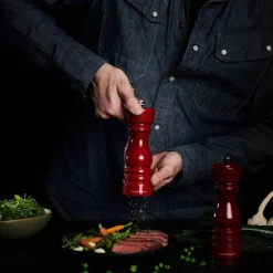 London saltkvern 18 cm rød