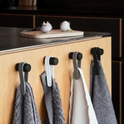 Loop håndklestropp magnet 2 stk white